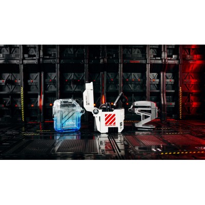 Навушники TWS Gravastar Sirius P5, BT 5.2, IPX4, Defense Mecha (GRAVASTARP5_MECHA_WHT_V2)