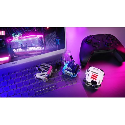 Навушники TWS Gravastar Sirius P5, BT 5.2, IPX4, Defense Mecha (GRAVASTARP5_MECHA_WHT_V2)