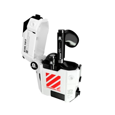 Навушники TWS Gravastar Sirius P5, BT 5.2, IPX4, Defense Mecha (GRAVASTARP5_MECHA_WHT_V2)