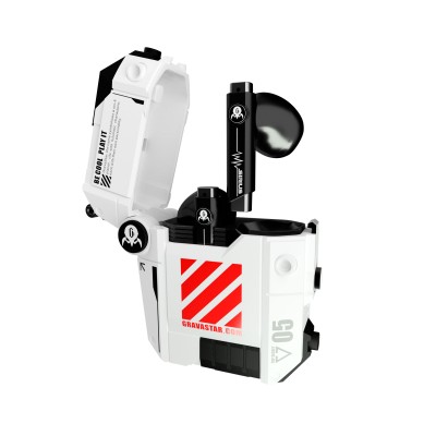 Навушники TWS Gravastar Sirius P5, BT 5.2, IPX4, Defense Mecha (GRAVASTARP5_MECHA_WHT_V2)