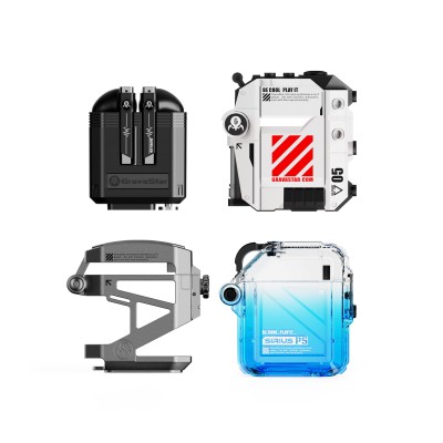 Навушники TWS Gravastar Sirius P5, BT 5.2, IPX4, Defense Mecha (GRAVASTARP5_MECHA_WHT_V2)