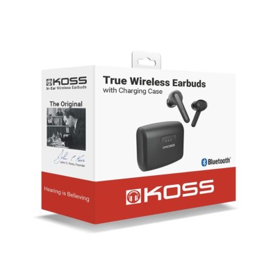 Навушники TWS Koss TWS150i, BT 5.0, Mic, Чорний (196594.101) Навушники TWS Koss TWS150i, BT 5.0, Mic, Чорний (196594.101)