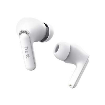 Навушники TWS Trust Yavi Earbuds BT 5.3, ENC, SBC, Mic, Білий