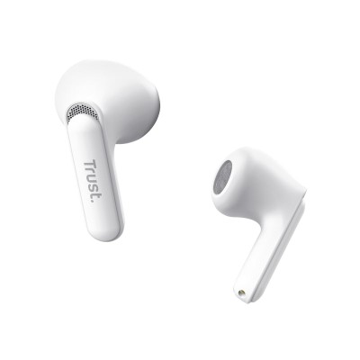 Навушники TWS Trust Yavi Earphones BT 5.3, ENC, SBC, Mic, Білий