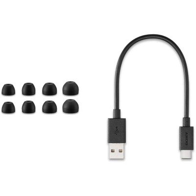 Навушники ігрові TWS Sony INZONE Buds BT 5.3, ANC, IPX4, LC3, Mic, Чорний (WFG700NB.CE7)