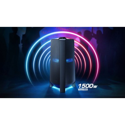 Акустична система Samsung MX-T70 1500Вт, 2.0, BT, USB, 3.5 Mini Jack, IPX5, Party Lights+, SBC, AAC, aptX, чорний (MX-T70/UA) Акустична система Samsung MX-T70 1500Вт, 2.0, BT, USB, 3.5 Mini Jack, IPX5, Party Lights+, SBC, AAC, aptX, чорний (MX-T70/UA)