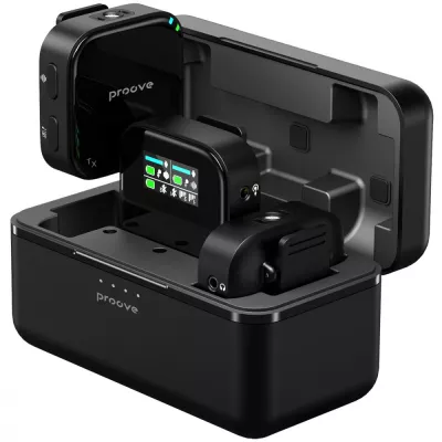 Бездротовий петличний мікрофон Proove Studio (PSWM15000201) black