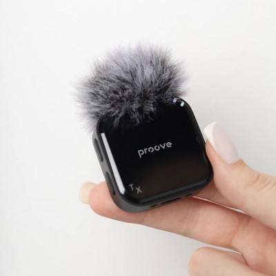 Бездротовий петличний мікрофон Proove Studio (PSWM15000201) black