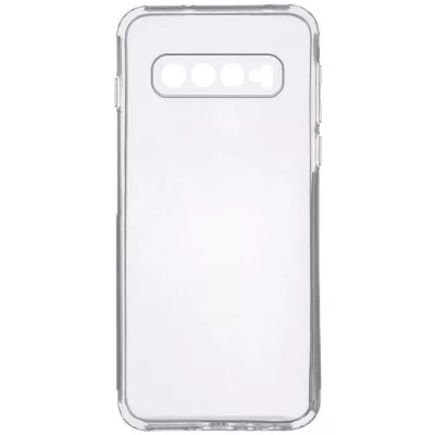 TPU чехол Epic Transparent 1,5mm Full Camera для Samsung Galaxy S10 Бесцветный (прозрачный)