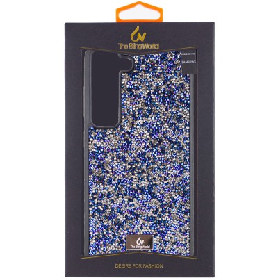 TPU чохол Bling World Rock Diamond для Samsung Galaxy S23 Синій