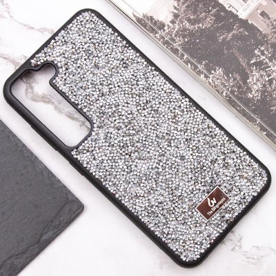 TPU чохол Bling World Rock Diamond для Samsung Galaxy S23 Срібний