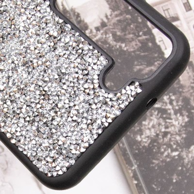 TPU чохол Bling World Rock Diamond для Samsung Galaxy S23 Срібний
