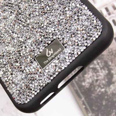 TPU чохол Bling World Rock Diamond для Samsung Galaxy S23 Срібний