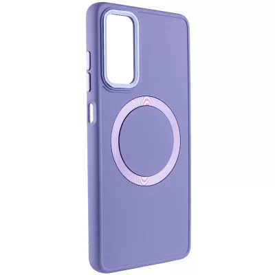 TPU чохол Bonbon Metal Style with MagSafe для Samsung Galaxy A15 4G/5G / M15 5G Бузковий / Dasheen