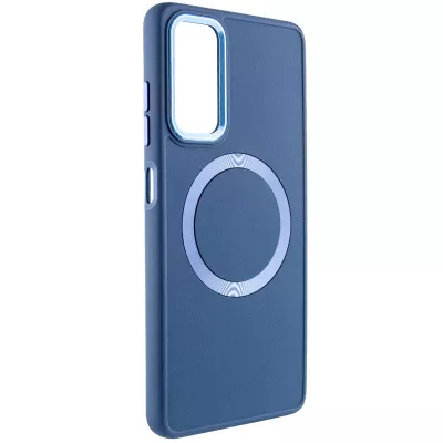 TPU чохол Bonbon Metal Style with MagSafe для Samsung Galaxy A15 4G/5G / M15 5G Синій / Cosmos Blue