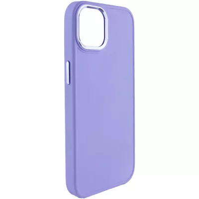 TPU чохол Bonbon Metal Style для Apple iPhone 12 Pro / 12 (6.1") Бузковий / Dasheen