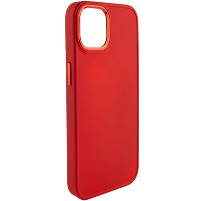 TPU чохол Bonbon Metal Style для Apple iPhone 12 Pro Max (6.7") Червоний / Red TPU чохол Bonbon Metal Style для Apple iPhone 12 Pro Max (6.7") Червоний / Red