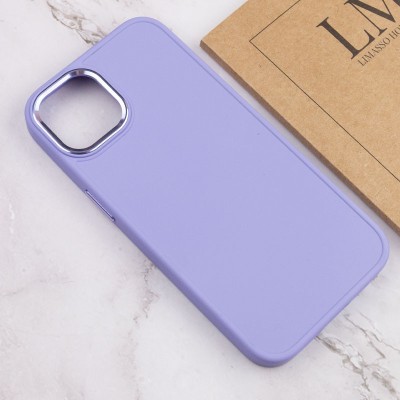 TPU чохол Bonbon Metal Style для Apple iPhone 13 (6.1") Бузковий / Dasheen