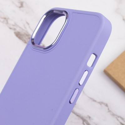 TPU чохол Bonbon Metal Style для Apple iPhone 13 (6.1") Бузковий / Dasheen