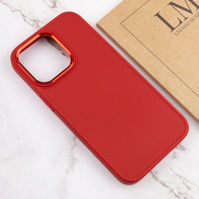TPU чохол Bonbon Metal Style для Apple iPhone 13 Pro Max (6.7") Червоний / Red
