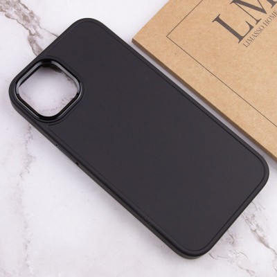 TPU чохол Bonbon Metal Style для Apple iPhone 14 (6.1") Чорний / Black