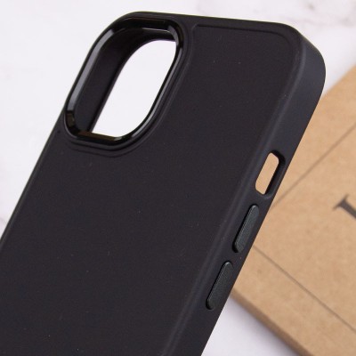 TPU чохол Bonbon Metal Style для Apple iPhone 14 (6.1") Чорний / Black