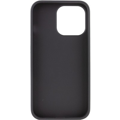 TPU чохол Bonbon Metal Style для Apple iPhone 14 Pro (6.1") Чорний / Black