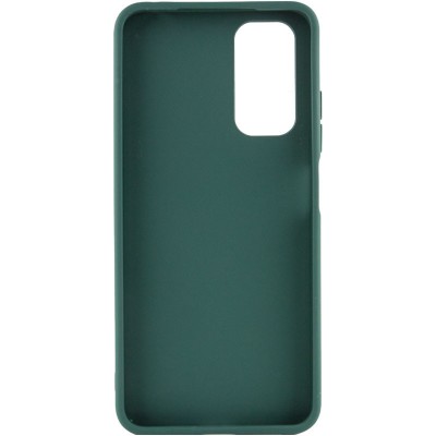 TPU чохол Bonbon Metal Style для Samsung Galaxy A05s Зелений / Army green