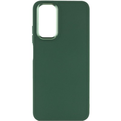 TPU чохол Bonbon Metal Style для Samsung Galaxy A14 4G/5G Зелений / Pine green