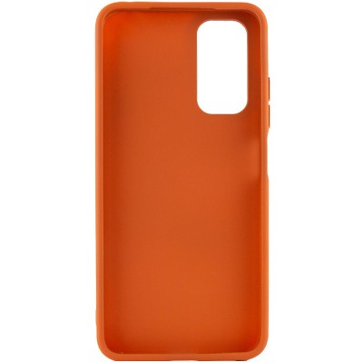 TPU чохол Bonbon Metal Style для Samsung Galaxy A14 4G/5G Помаранчевий / Papaya