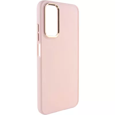 TPU чохол Bonbon Metal Style для Samsung Galaxy A14 4G/5G Рожевий / Light pink