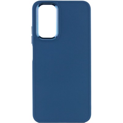 TPU чохол Bonbon Metal Style для Samsung Galaxy A14 4G/5G Синій / Denim Blue