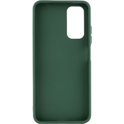 TPU чохол Bonbon Metal Style для Samsung Galaxy A34 5G Зелений / Pine green