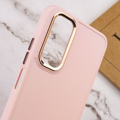 TPU чохол Bonbon Metal Style для Samsung Galaxy A54 5G Рожевий / Light pink