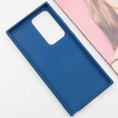 TPU чохол Bonbon Metal Style для Samsung Galaxy S23 Ultra Синій / Denim Blue