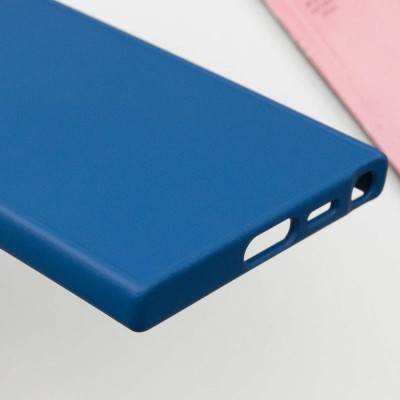 TPU чохол Bonbon Metal Style для Samsung Galaxy S23 Ultra Синій / Denim Blue
