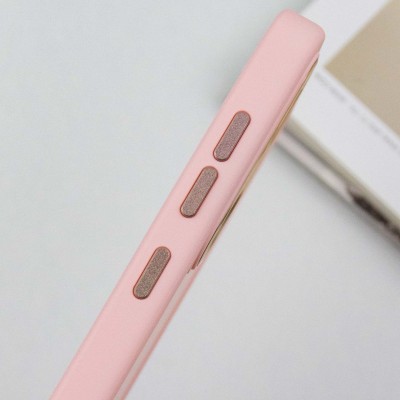 TPU чохол Bonbon Metal Style для Samsung Galaxy S23 Рожевий / Light pink