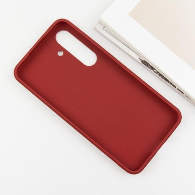 TPU чохол Bonbon Metal Style для Samsung Galaxy S23 Червоний / Red