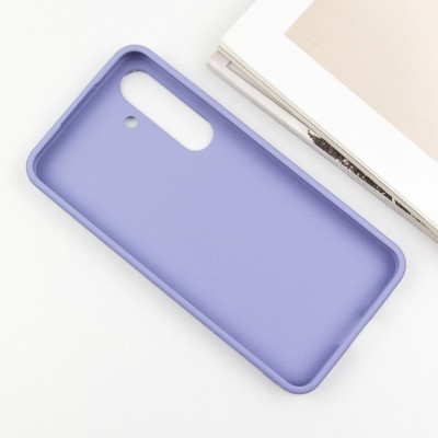 TPU чохол Bonbon Metal Style для Samsung Galaxy S24 Бузковий / Dasheen