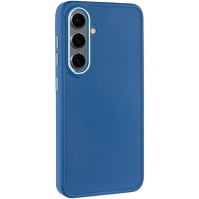 TPU чохол Bonbon Metal Style для Samsung Galaxy S24 Синій / Denim Blue