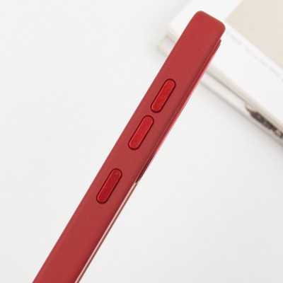 TPU чохол Bonbon Metal Style для Samsung Galaxy S24 Червоний / Red