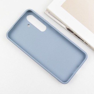 TPU чохол Bonbon Metal Style для Samsung Galaxy S24+ Блакитний / Mist blue