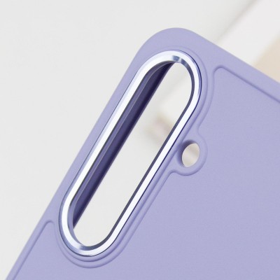 TPU чохол Bonbon Metal Style для Samsung Galaxy S24+ Бузковий / Dasheen