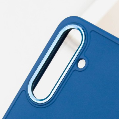 TPU чохол Bonbon Metal Style для Samsung Galaxy S24+ Синій / Denim Blue