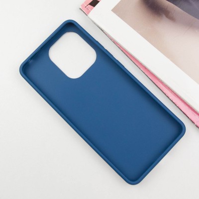 TPU чохол Bonbon Metal Style для Xiaomi Redmi Note 13 4G Синій / Denim Blue