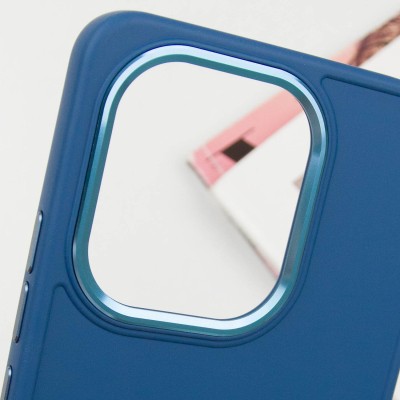 TPU чохол Bonbon Metal Style для Xiaomi Redmi Note 13 4G Синій / Denim Blue