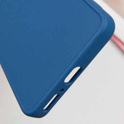 TPU чохол Bonbon Metal Style для Xiaomi Redmi Note 13 4G Синій / Denim Blue