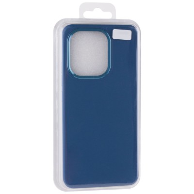 TPU чохол Bonbon Metal Style для Xiaomi Redmi Note 13 4G Синій / Denim Blue