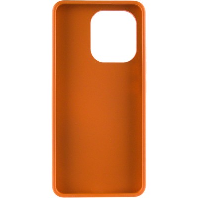 TPU чохол Bonbon Metal Style для Xiaomi Redmi Note 13 Pro 4G / Poco M6 Pro 4G Помаранчевий / Papaya