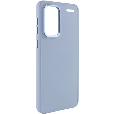 TPU чохол Bonbon Metal Style для Xiaomi Redmi Note 13 Pro+ Блакитний / Mist blue